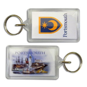 PORTSMOUTH ACRYLIC KEYRING (24s)