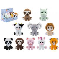 15CM PLUSH SOFT TOUCH ANIMALS DB (10s)