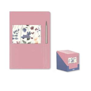 WILD BLOOM A5 NOTEBOOK+MINI & PEN (6s)
