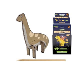 SCRATCH 3D DINOSAUR PUZZLE DB (18s)