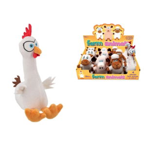 14CM PLUSH FARM ANIMALS IN D/BOX (12s)