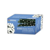 1000 WARM WHITE LED CHASER LIGHTS (2s)