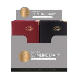 SLIM PVC CORNER DIARY (30s)