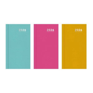 SLIM BRIGHTS WTV HARDCOVER DIARY(12s)