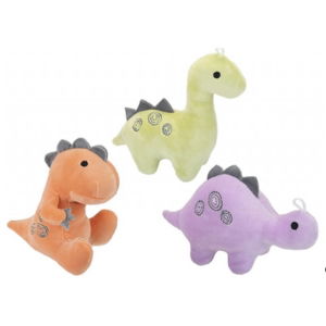 13CM 3ASSTD PLUSH DINOSAURS (12s)