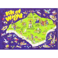 POSTCARD: COMIC MAP - ARTHUR PICKERING