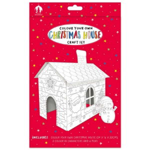 COLOUR YR. OWN XMAS HOUSE (12s)
