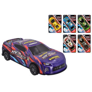 METAL DRIFTING CAR CARDED (12s)