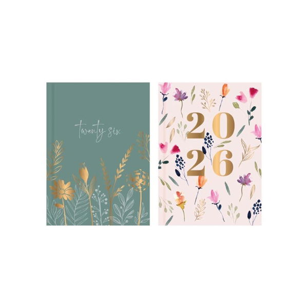 POCKET WTV FLORAL MEADOW DIARY (18s)