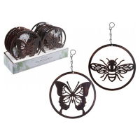 METAL INSECT GARDEN HANGERS 2ASSTD(12s)