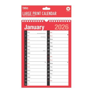 EXTRA WIDE PLANNER RED/BLACK (12s)