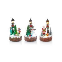 15cm B/O XMAS LAMP SCENE 3ass.(3s)