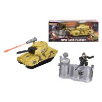 ARMY TANK PLAYSET IN WINDOW BOX (3s)