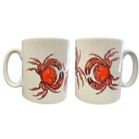 MULTI CRAB COFFEE MUG UNBOXED (12s)