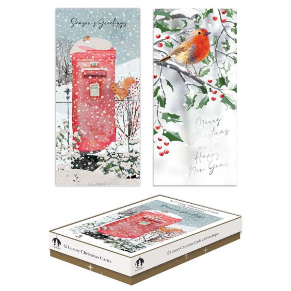 TRAD. POSTBOX/ROBIN SLIM BOX 12 CDS(24s)