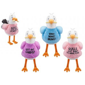 3ASSTD 26CM T SHIRT SEAGULL (6s)