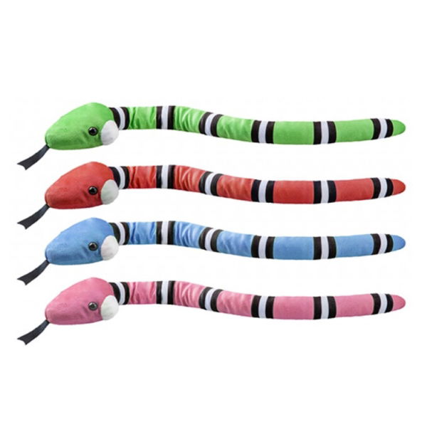 50CM 4ASSTD STRIPED SNAKE (24s)