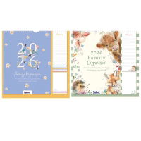 L/S BEES/ANIMALS FAMILY PLANNER (12s)