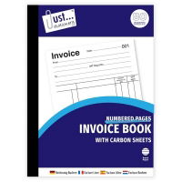 *INVOICE BOOK 80 pg. W. CARBON (12s)