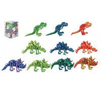 3D PRINTED 12CM DINOSAURS 4ASSTD (30s)