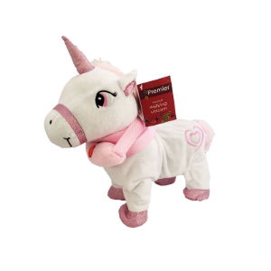 #28cm WALKING XMAS UNICORN (2s)