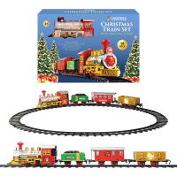 SOUND & LIGHT XMAS TRAIN SET 3.3m(3s)