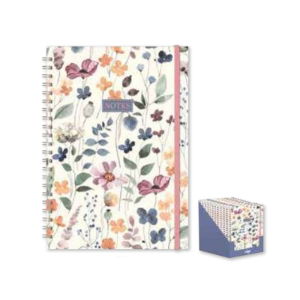 WILD BLOOM A4 WIRO PAD (6s)