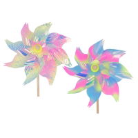 24CM DIA HOLOGRAPHIC WINDMILL (24s)