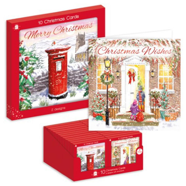 POST BOX/DOOR WINDOW BOX 10 CARDS(24s)