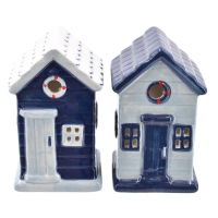 CERAMIC BEACH HUT 3 ASSTD (3s)