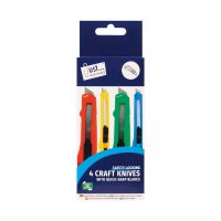 PACK 4 ASSTD CUTTER KNIFE (12)