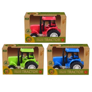 BIO PLASTIC 16CM TRACTOR BOXED (12s)