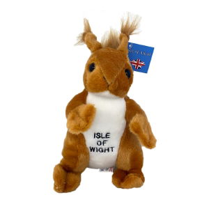 IW 20CM PLUSH RED SQUIRREL (6s)