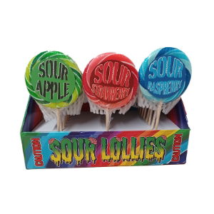 FRUIT SOUR LOLLIES (24s)