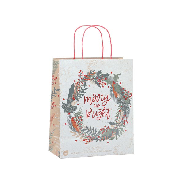 ECO NATURE FESTIVE WREATH M/S BAG (15s)