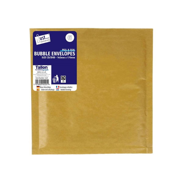 CD MAILER BUBBLE ENV (6S)