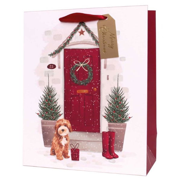 XMAS DOOR L/S BAG (12s)