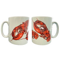 MULTI LOBSTER COFFEE MUG UNBOXED (12s)
