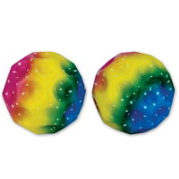 RAINBOW SUPER HI BOUNCE BALL (12s)