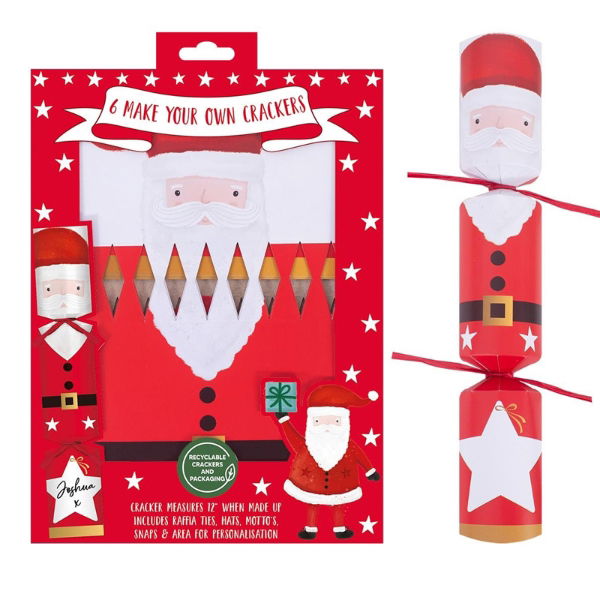 6 KIDS' MYO SANTA CRACKERS 12"(24s)