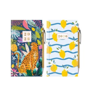 SLIM WTV SAFARI DIARY W. PEN (12s)